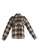 London Rag brown Brown Flannel Check Shacket ED8C4AA4B562C1GS_7