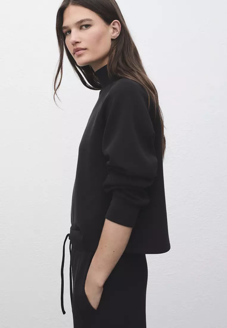 High Collar Sweatshirt