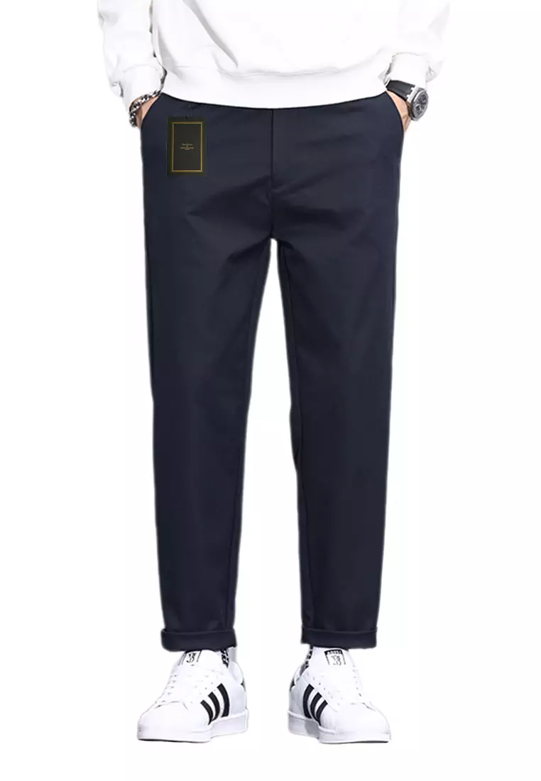 Tapered Mid Waist Suit Pants AY-L9875
