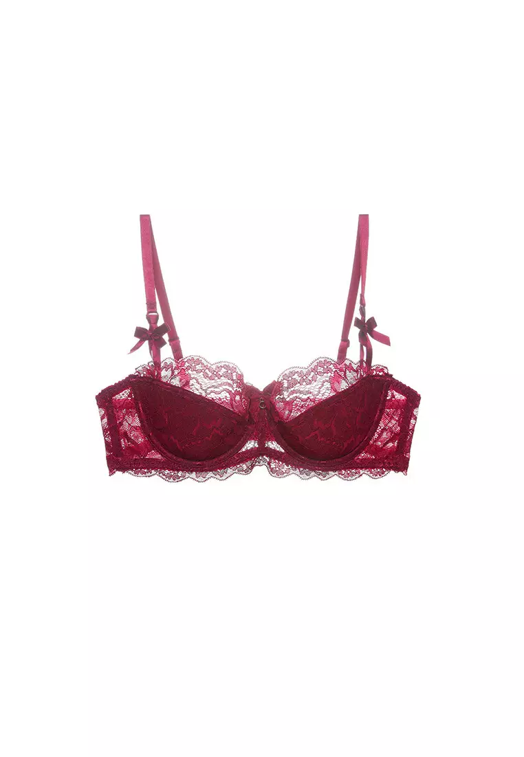 Buy ZITIQUE Seductive Lace Lingerie Set (Bra And Panty