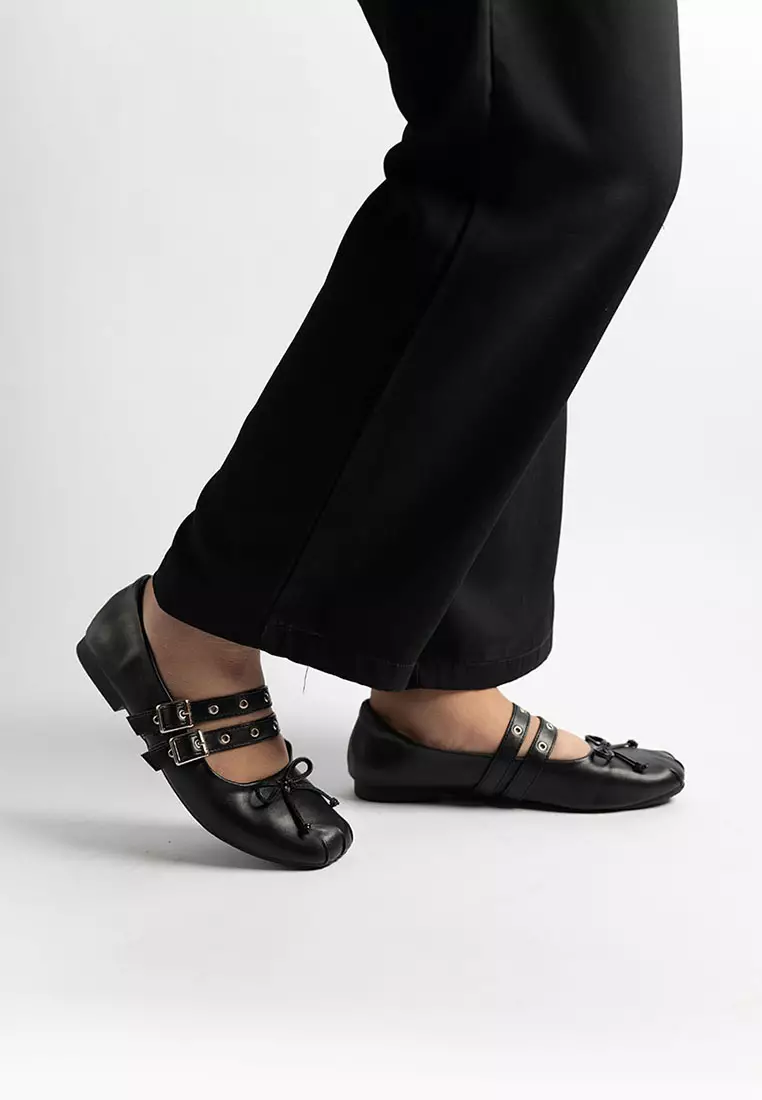 Blake Double Strap Flats