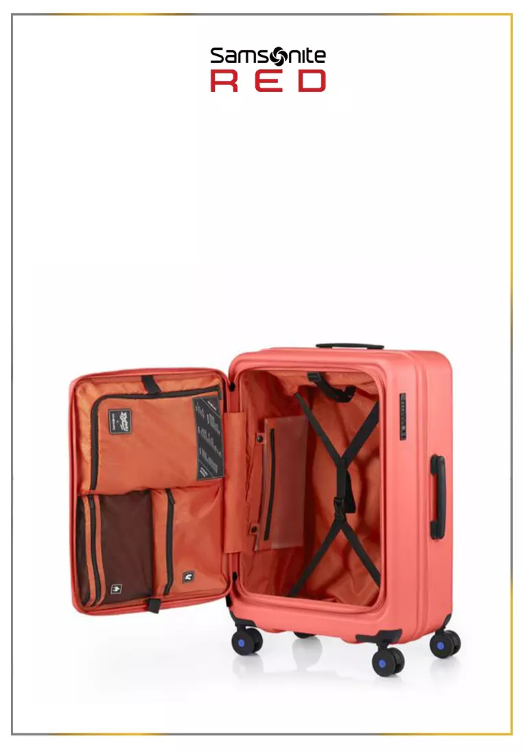 Samsonite Red Label Koper Hardcase Toiis M Medium 24 inch - Sunset Red