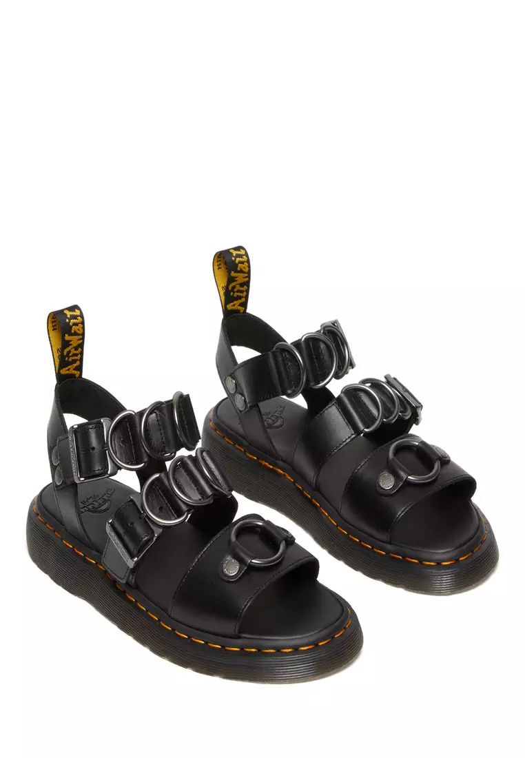 Buy Dr. Martens GRYPHON ALTERNATIVE BRANDO LEATHER STRAP SANDALS