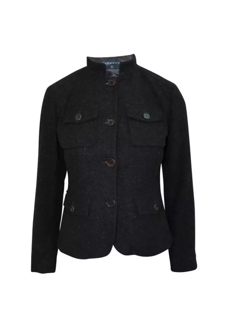 Contemporary Designer Pre Loved CONTEMPORARY DESIGNER Brown Woolen