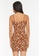 Trendyol brown Patterned Mini Dress 38CBCAA4A02284GS_2