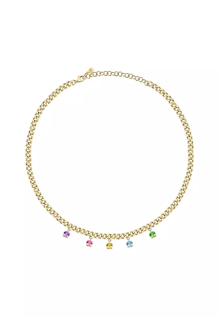 Rainbow choker clearance necklace