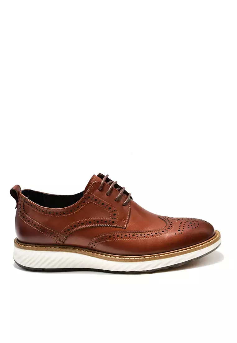 Discount on Twenty Eight Shoes  shoes - SKU: VANSA Brogue Cow Leather Loafer  VSM-C9183