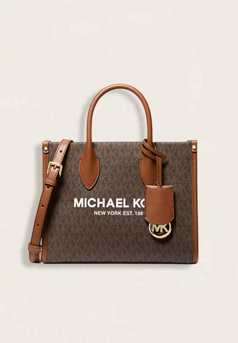 Michael Kors Mirella Small Logo Crossbody Bag Brown