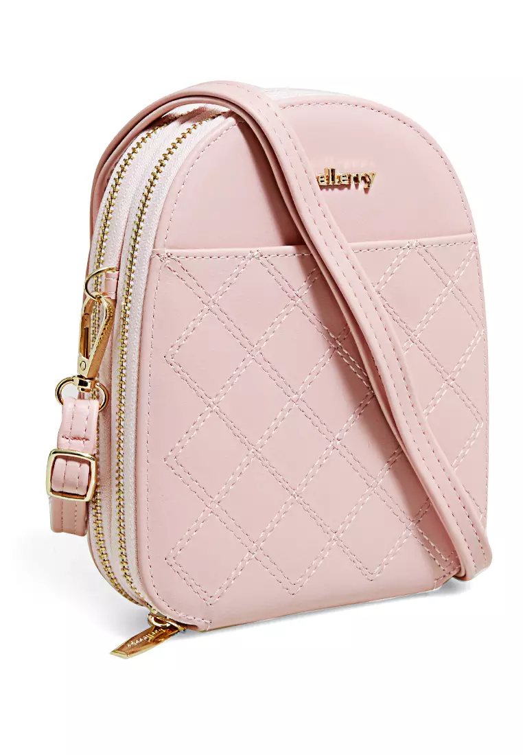 Sling Bag Wanita Tas Selempang Handphone Large Compartment Many Slot Material Leather ORIGINAL