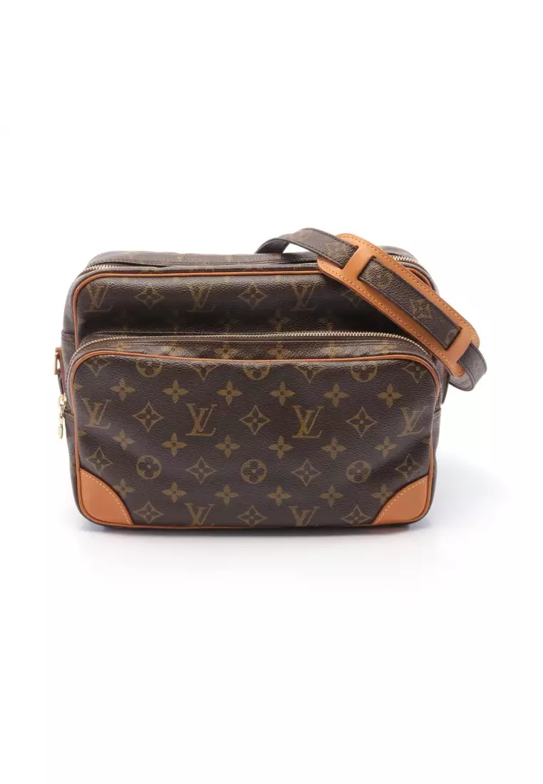 LOUIS VUITTON VINTAGE MONOGRAM CANVAS CROSSBODY BAG NILE GM