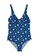 August Society blue Hello Kitty Women's One Piece Swimsuit - Reversible - Blue FC7D8US0572548GS_7
