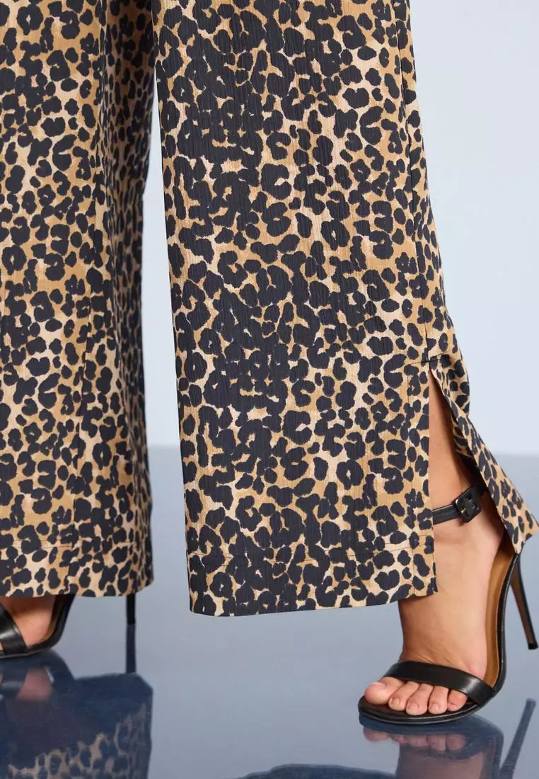 Next leopard 2025 print trousers