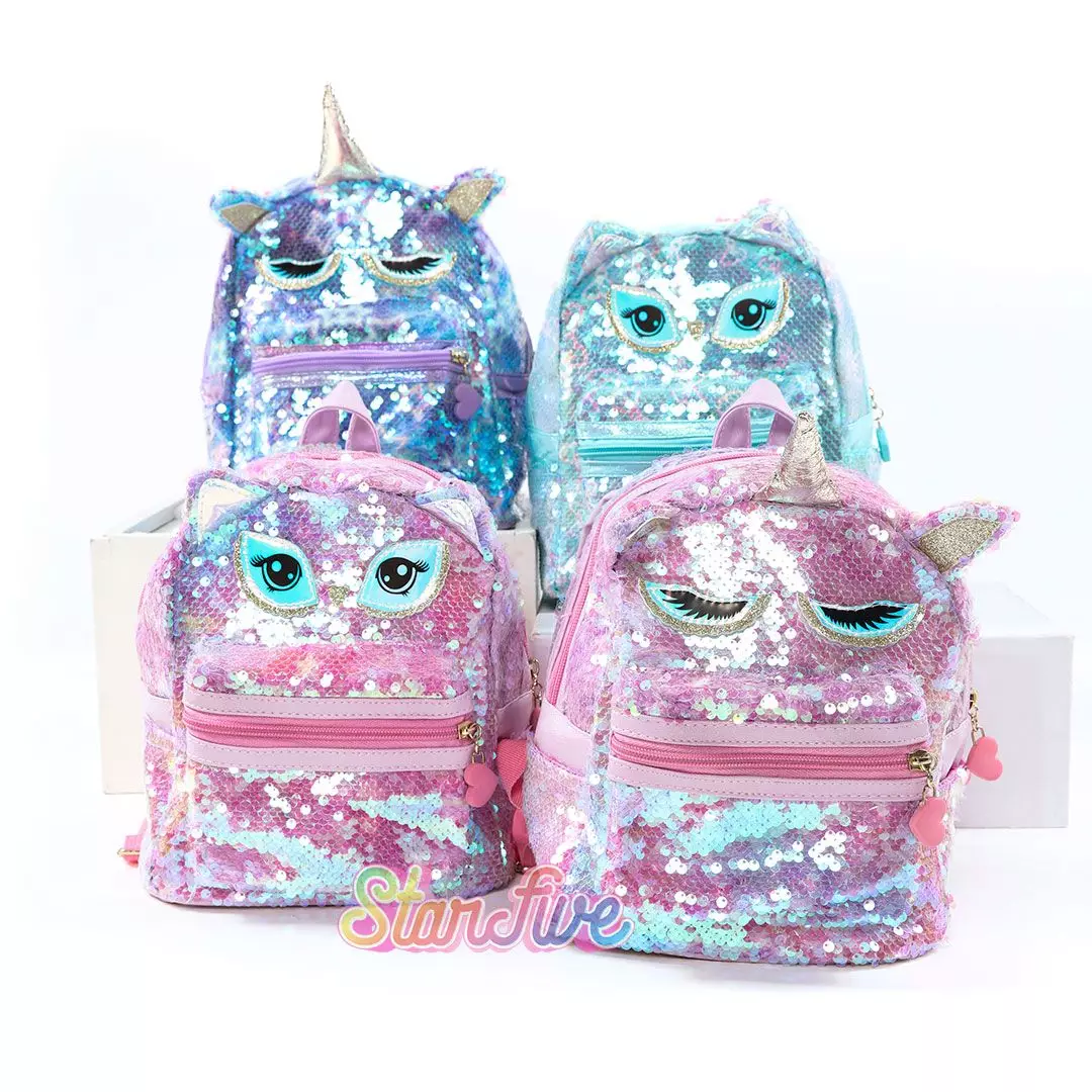 TAS SEKOLAH ANAK PEREMPUAN RANSEL ANAK TAS SEKOLAH RANSEL STARFIVE SMALL PINK UNICORN