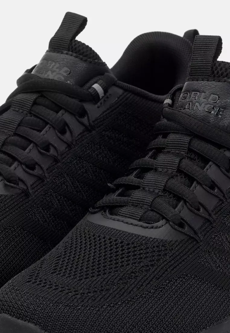 World balance black running shoes outlet