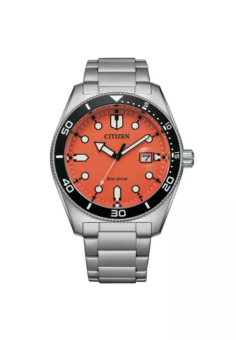 Citizen Citizen Eco Drive Silver Stainless Steel Strap Men