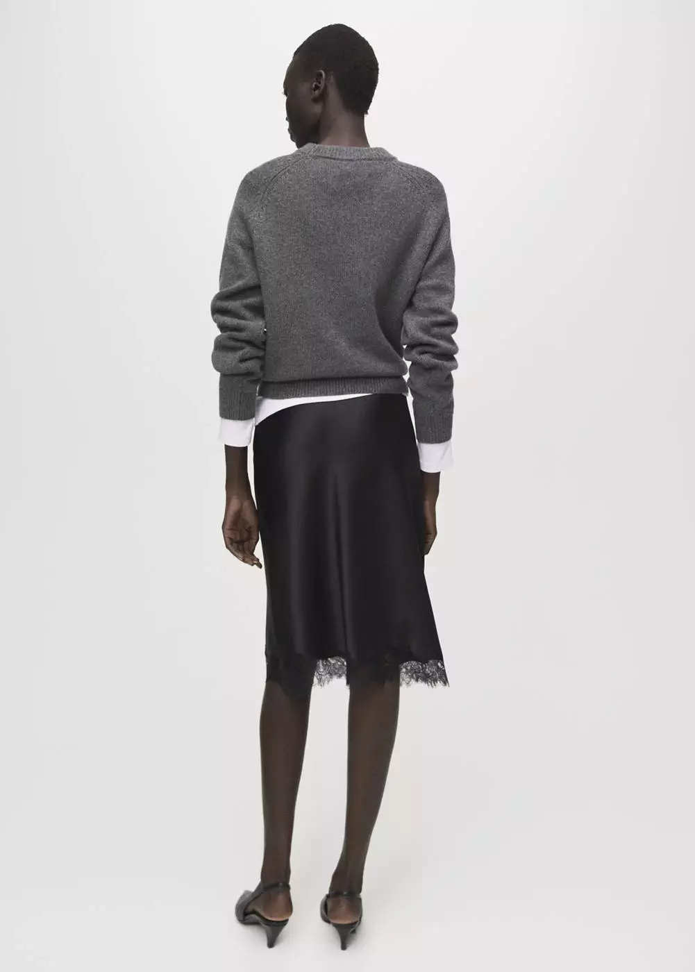 Jual Mango Rok renda satin Original 2025 | ZALORA Indonesia