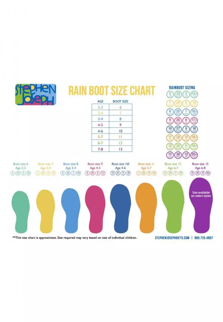 Rain Boots Butterfly