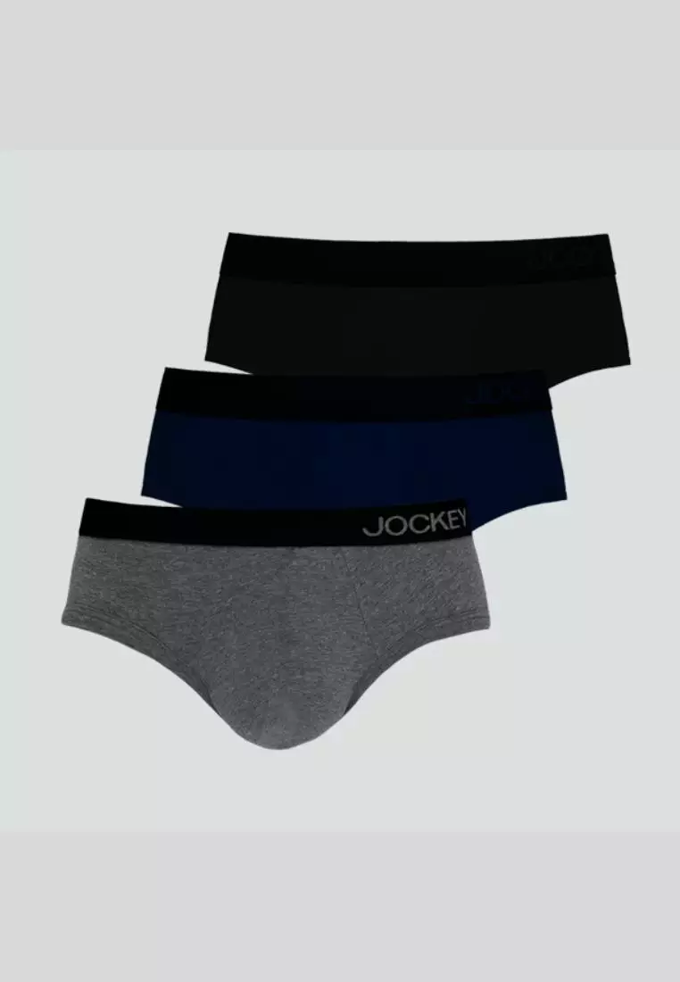 Comfort Stretch Retro Brief Tri-pack Colored