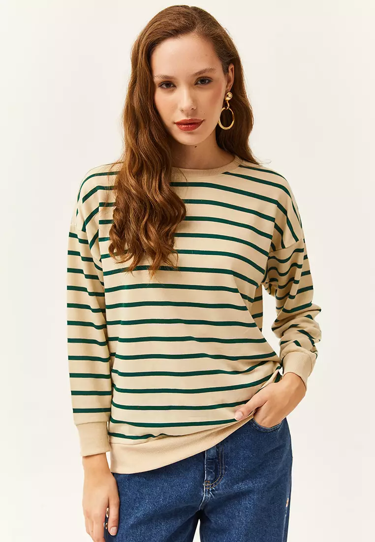 Stripe Sweatshirt