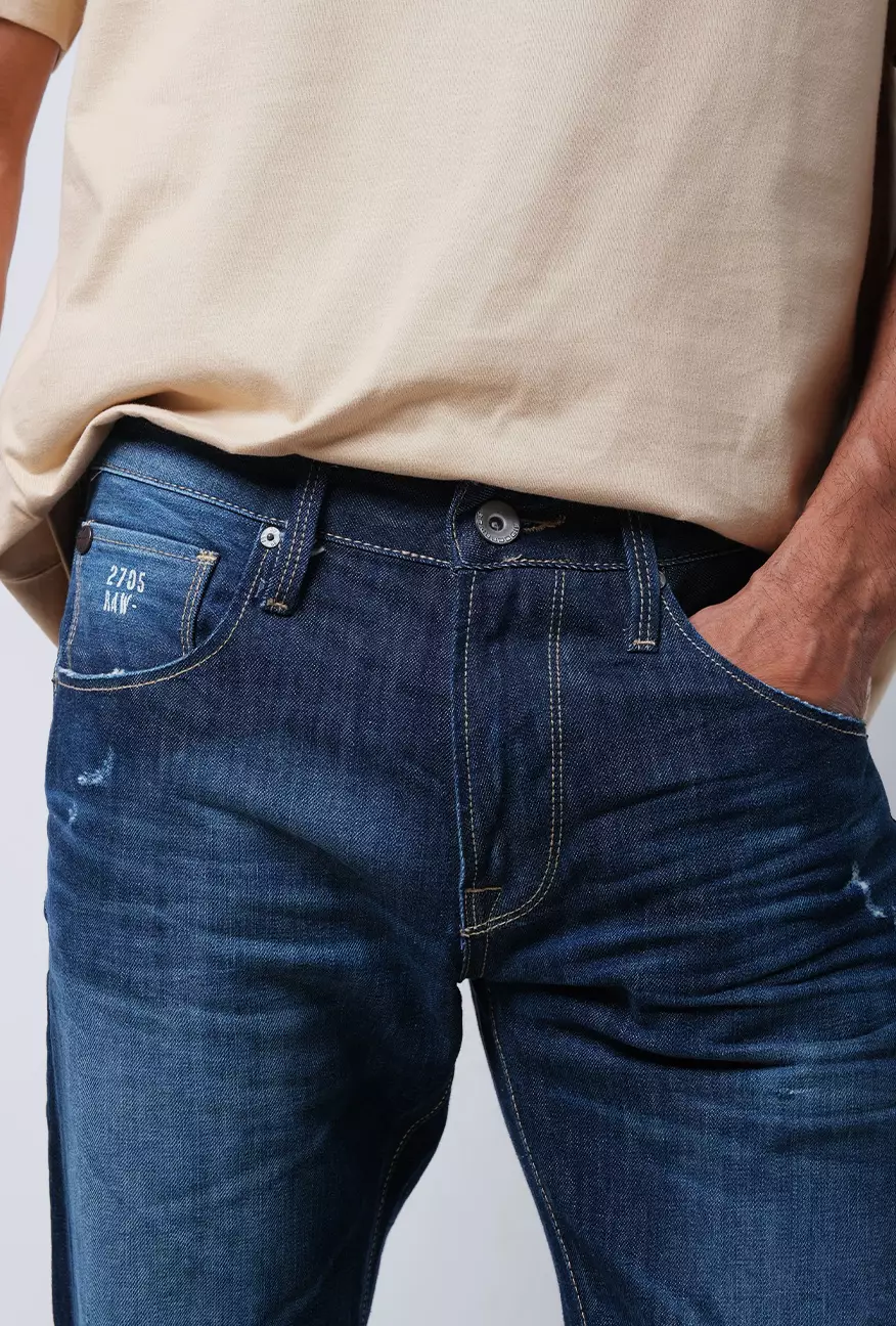 Celana Jeans Pria Slimfit J6