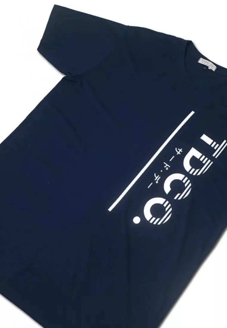 MTC87B tdcoarsir ver nv T-shirt Navy