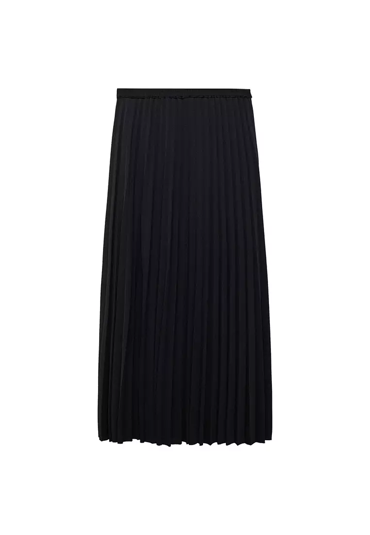 Buy Mango Pleated Long Skirt Online | ZALORA Malaysia