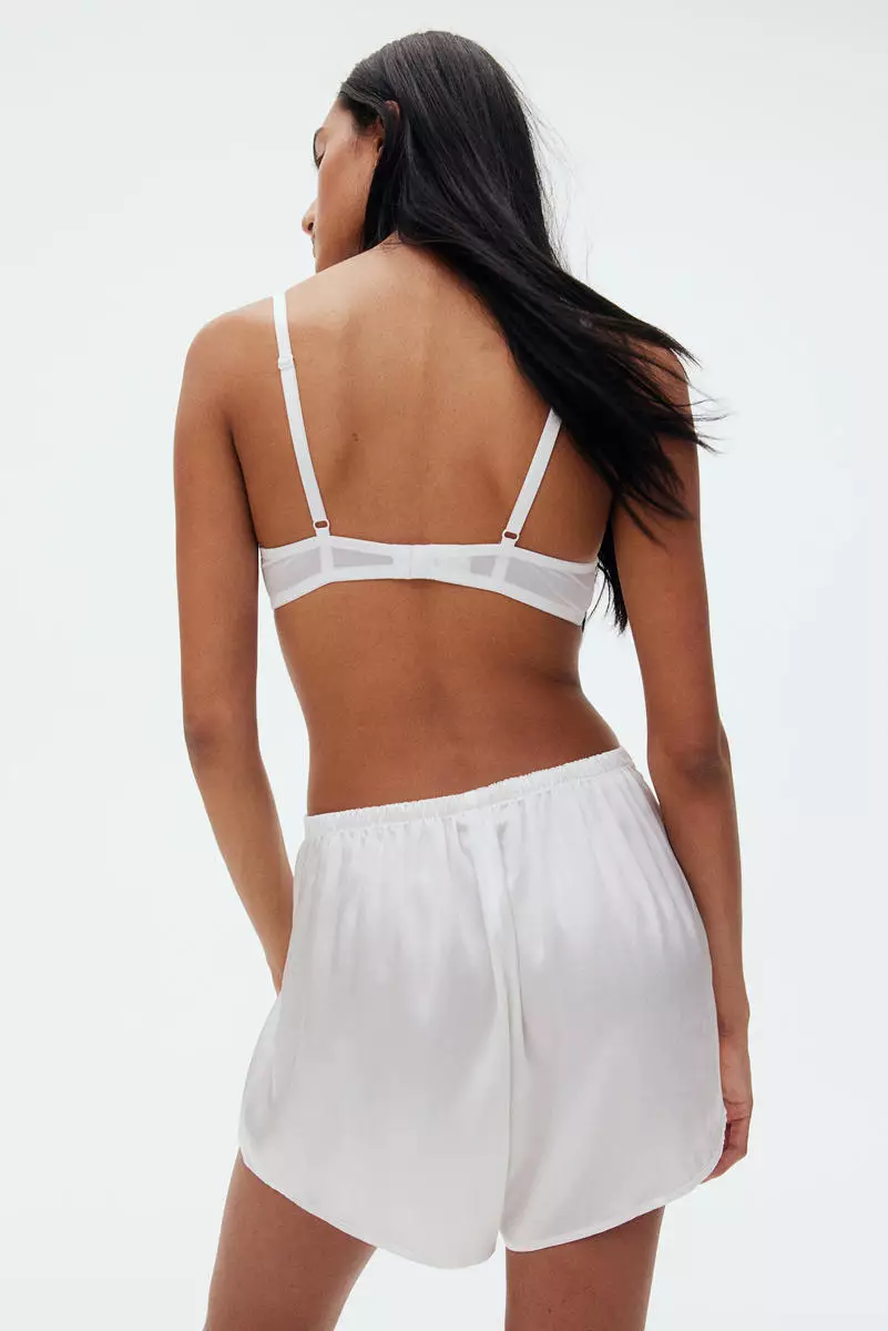 2-pack microfibre non-wired bras