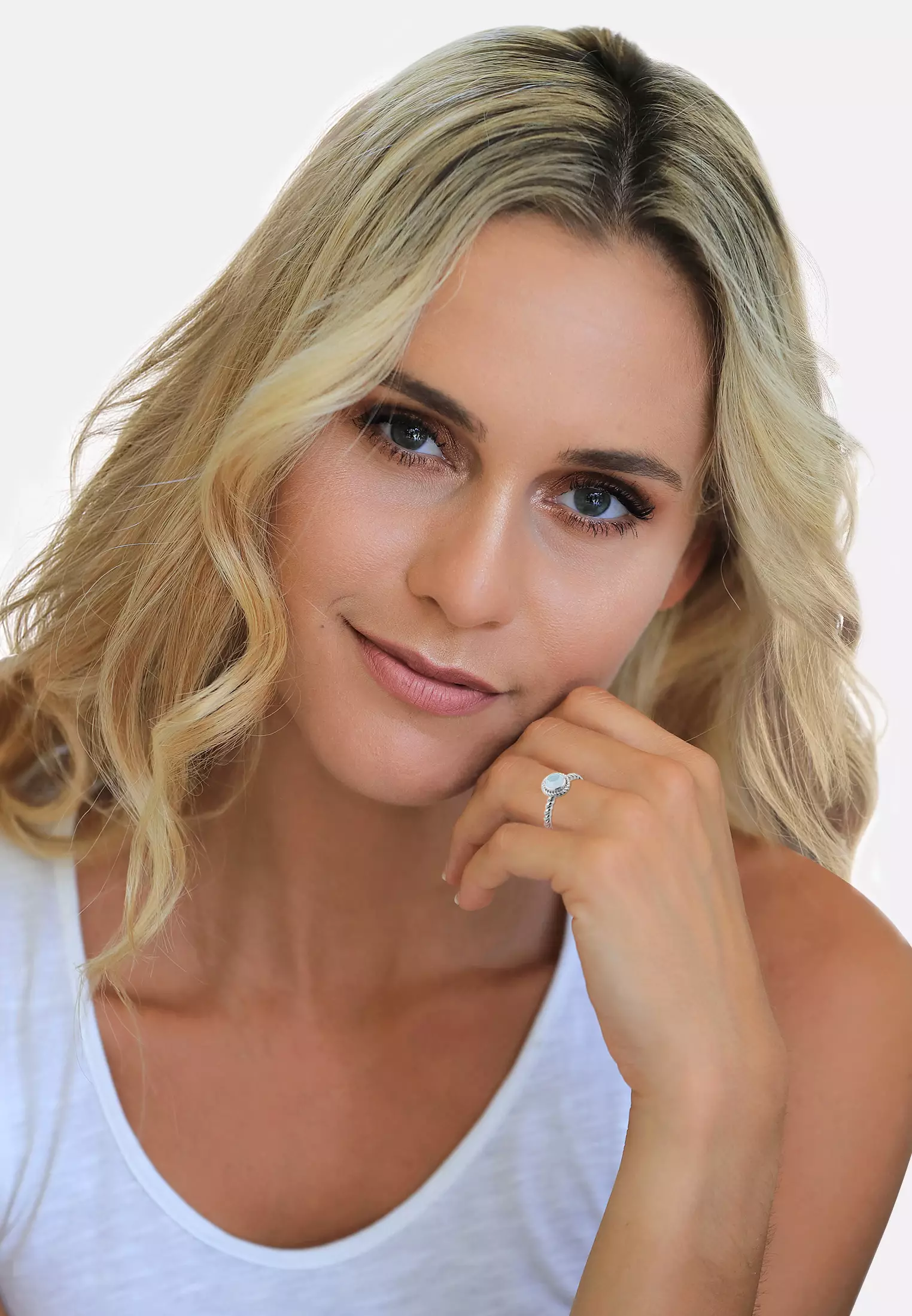 Ring Birthstone Aquamarine