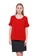 Nicole Exclusives red Nicole Exclusives- Round Neckline Blouse With Tie Detail On sleeve D072BAA5C3175BGS_1