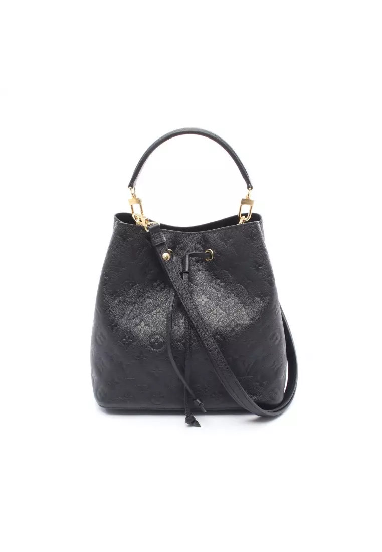 Monogram Empreinte Lv Bucket Bag Black Louis Vuitton Black