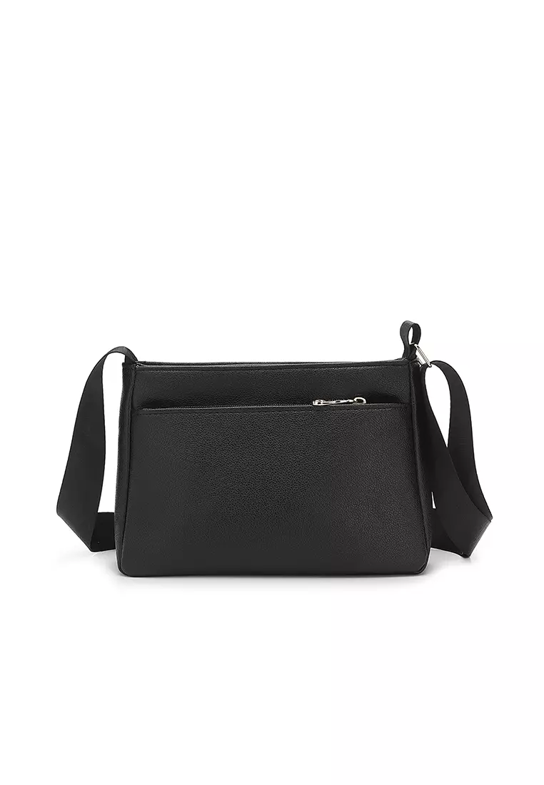 Women's Sling Bag / Crossbody Bag - Black
