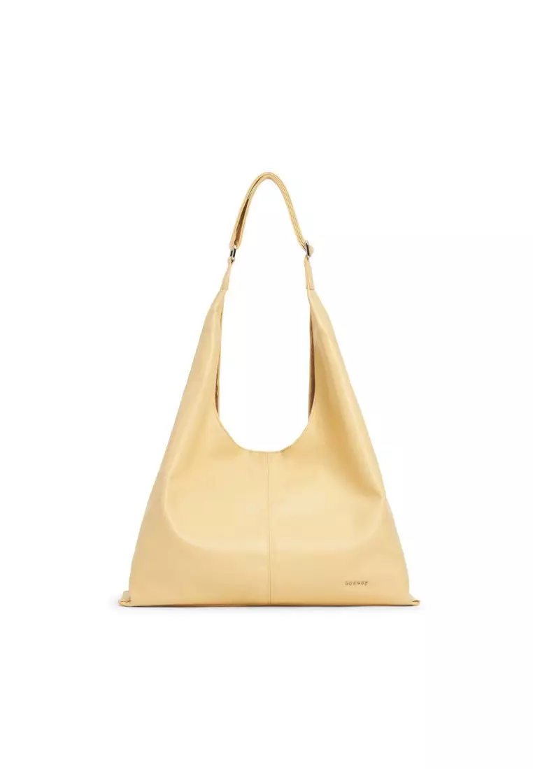 Downtown Hobo Sustainable Vegan Leather Shoulder Bag with Card Holder