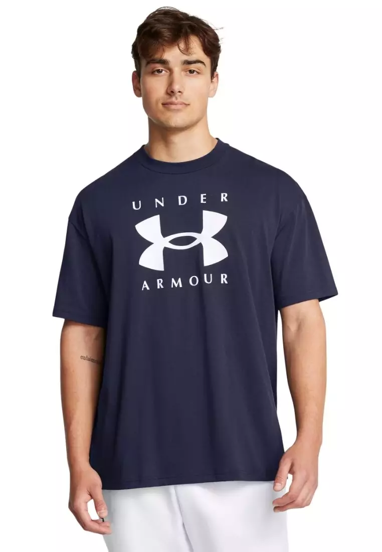 Men's Heavyweight Oversized Branded T-Shirt