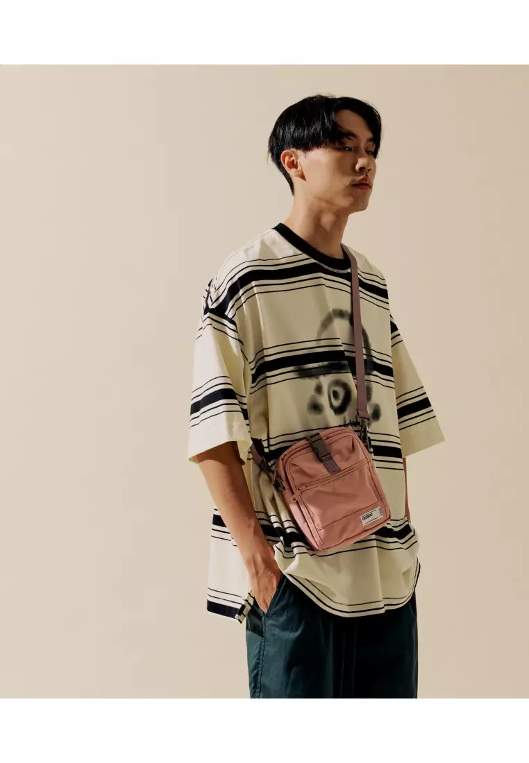 Plain-me 單色經典旅行小包-粉色