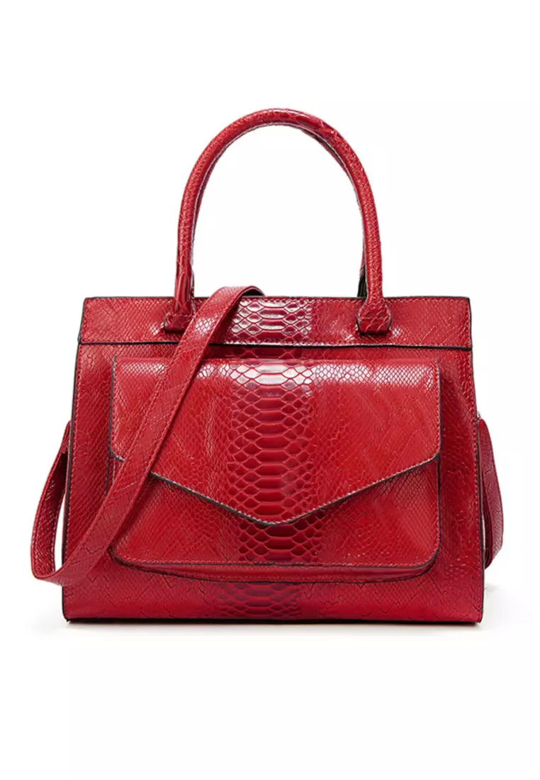 ZITIQUE Brand New Snake Print Hand Bag 2025 Buy ZITIQUE Online