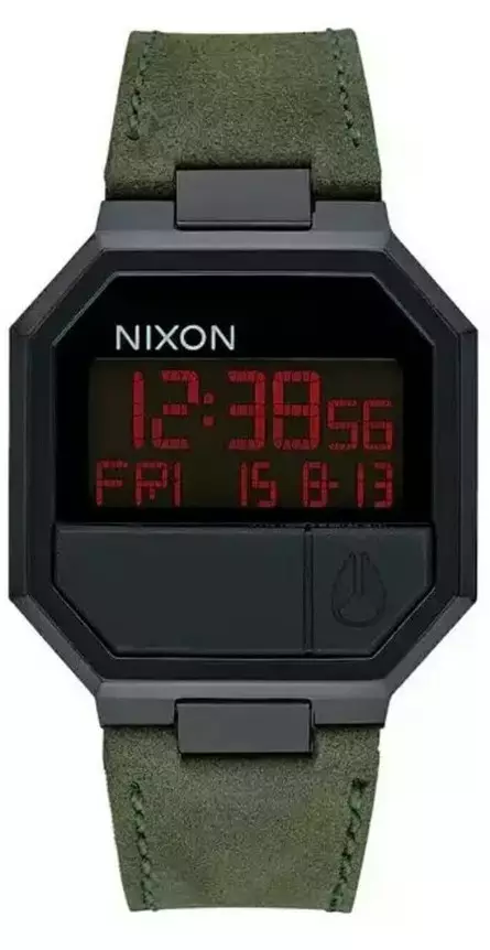 Nixon rerun leather top