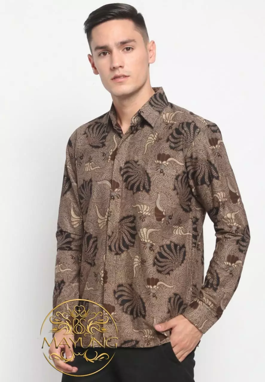 Kala Kemeja Batik Pria Premium Slimfit Modern Lengan Panjang