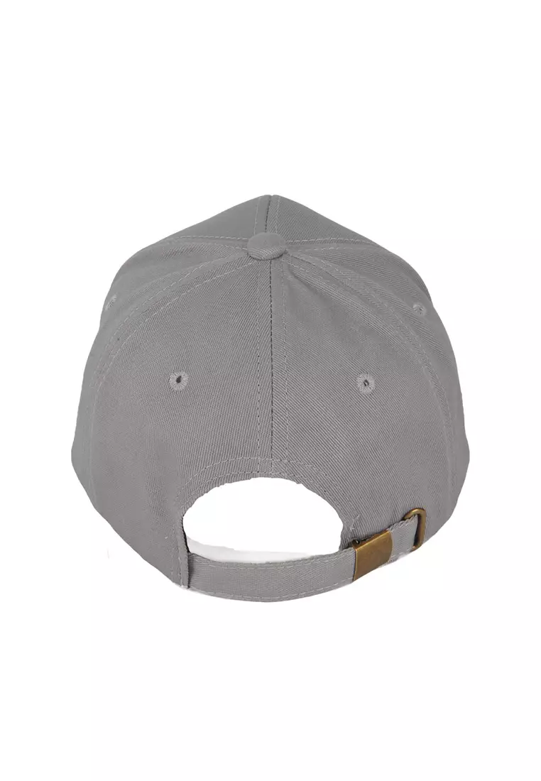 Paris embroidery "Large Logo" Cap in Grey