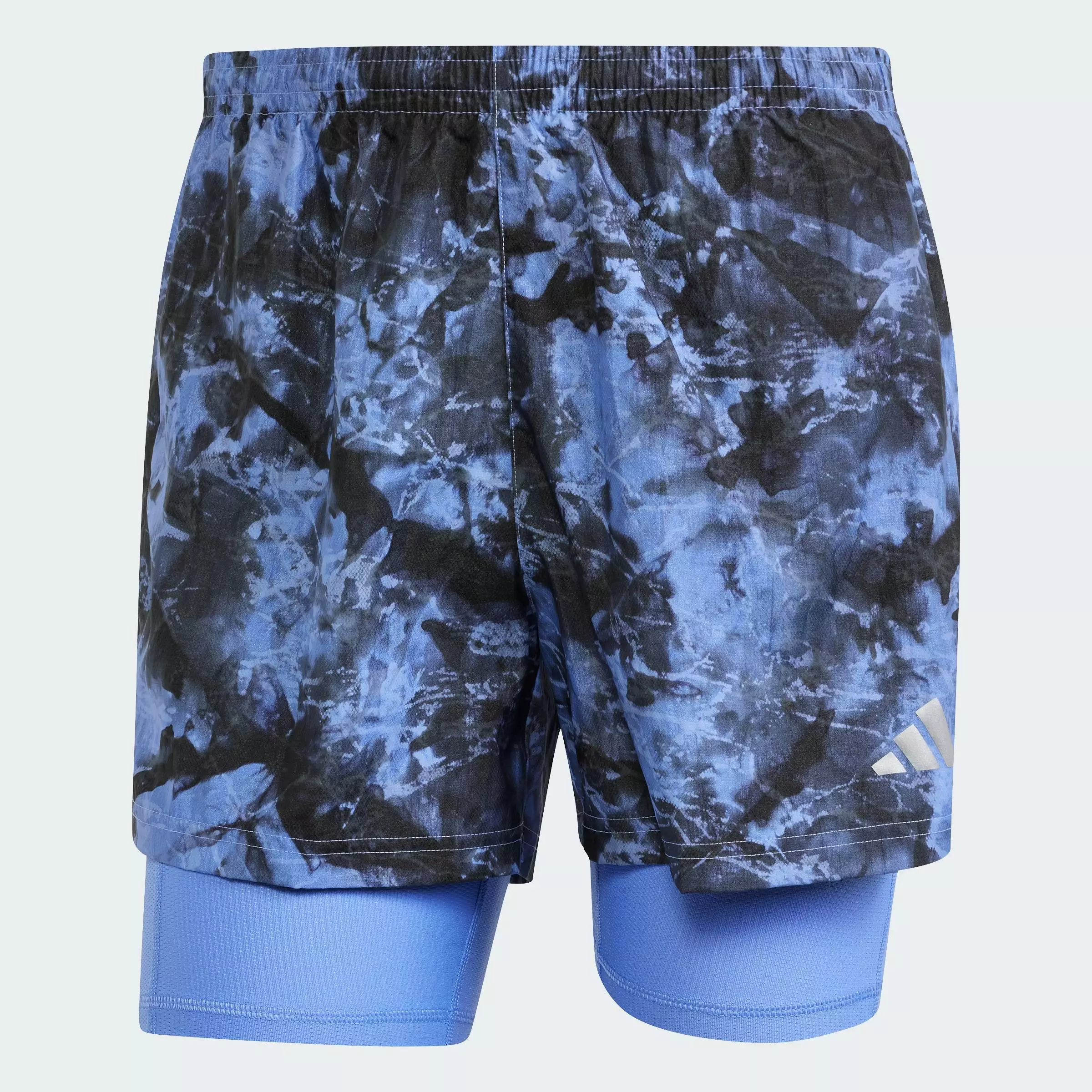 Running Own The Run Spray Dye 2-In-1 Short Men Blue JL8721