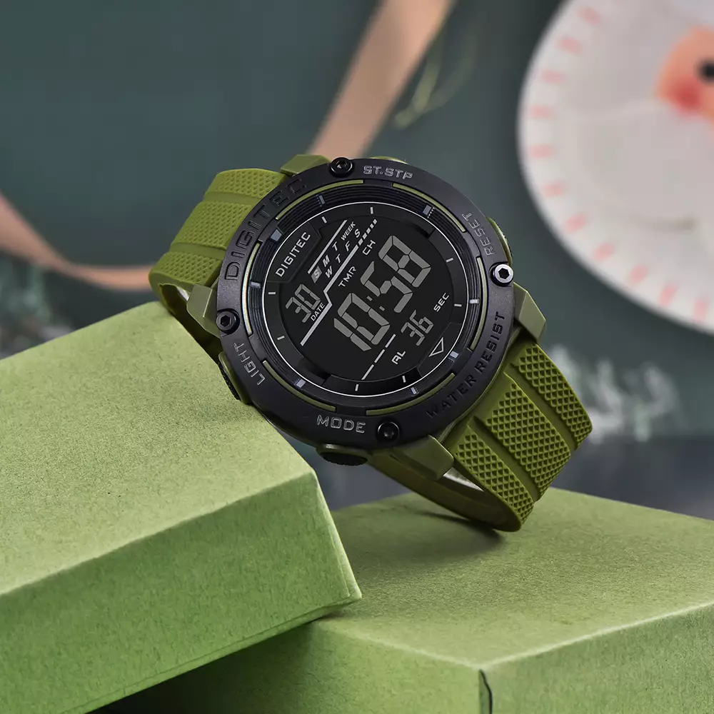 Jam Tangan Digital Digitec DG-5270 Anti Air Original
