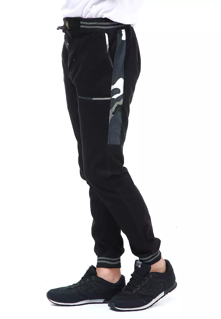 Locko Celana Panjang Cargo Pria Motive Side Casual Long Pants Material Twill Cotton ORIGINAL