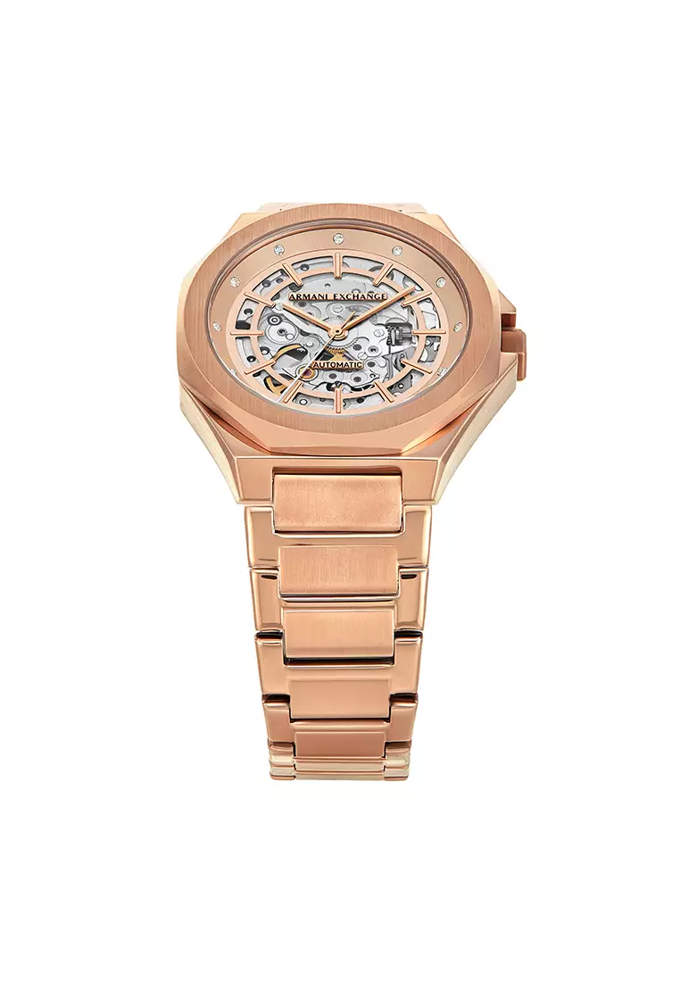 Andrea Gold Stainless Steel Watch AX4619