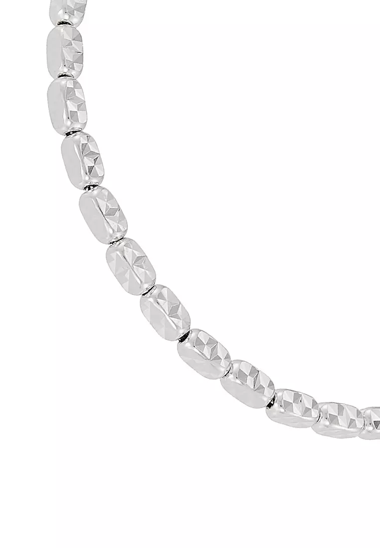 HABIB Oro Italia 916 White Gold Bracelet GW54070825(W) (22K Gold)