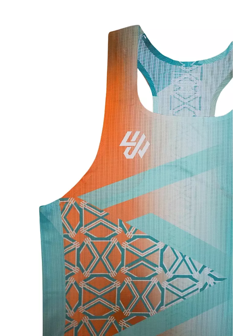 C2 Men Bright Teal Race Vest