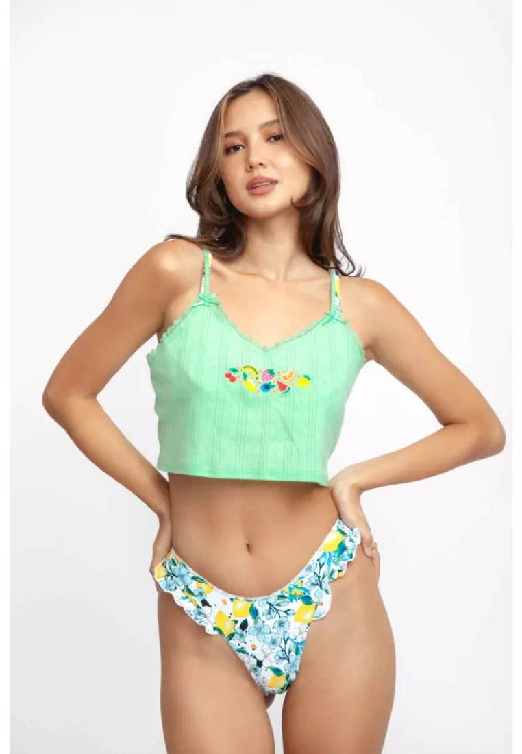 Bambi Pointelle Tank Top / Fruit Parfait