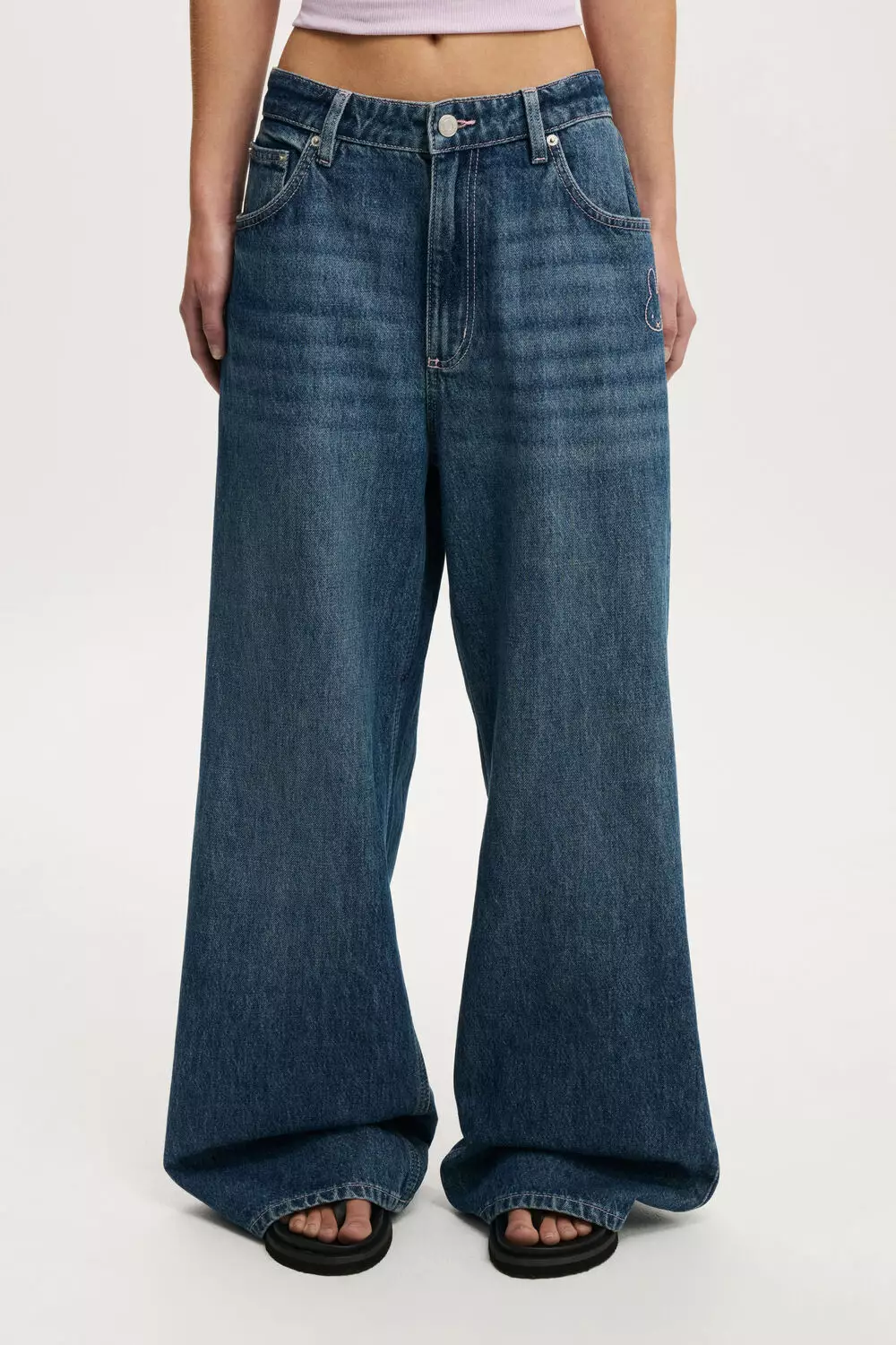 COTTON ON - JEANSWEAR - LOW SUPER BAGGY JEAN