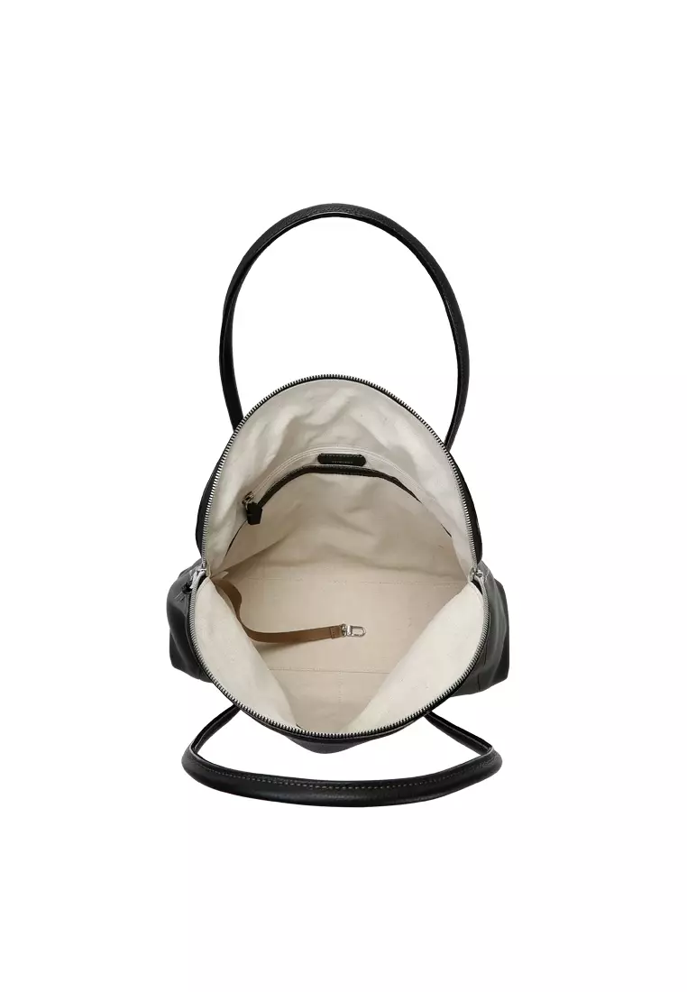 Alma Fold Tote Bag Large - Black