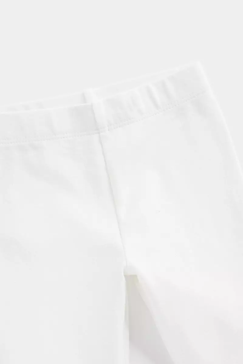 Mothercare White Leggings - Celana Panjang Anak Perempuan (Putih)