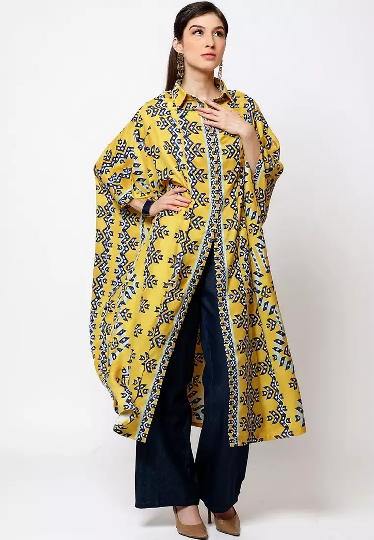 Kanzi Collared Kaftan