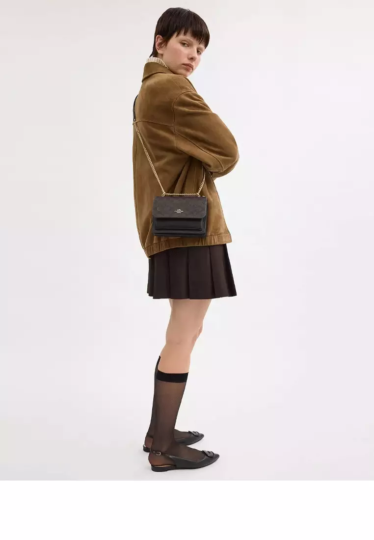 Mini Klare Crossbody In Signature Canvas